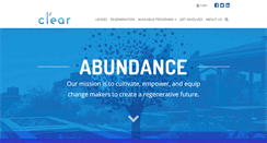 Desktop Screenshot of clearabundance.org